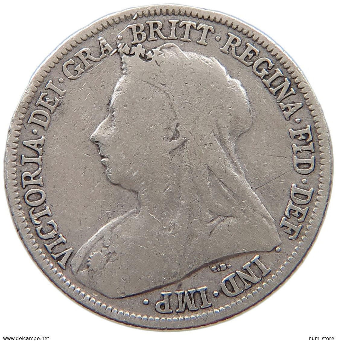GREAT BRITAIN SHILLING 1898 Victoria 1837-1901 #a003 0363 - I. 1 Shilling