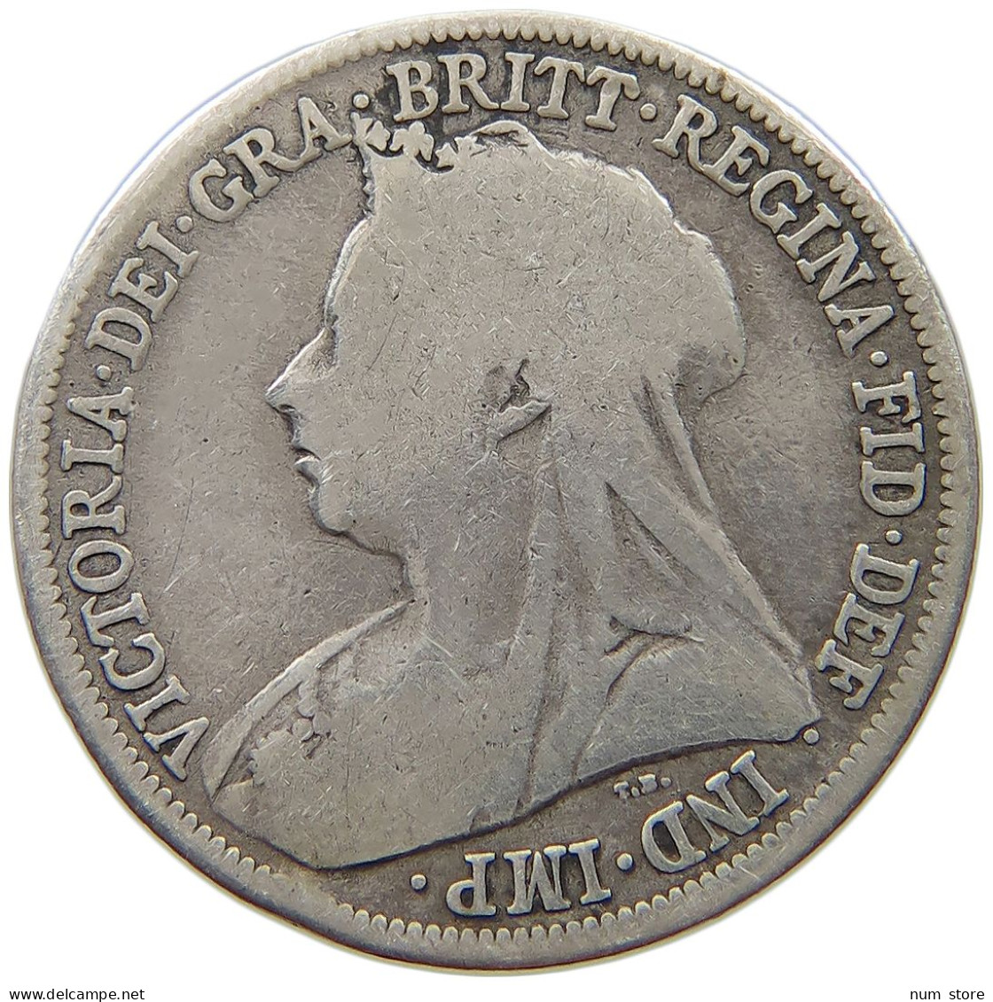 GREAT BRITAIN SHILLING 1896 Victoria 1837-1901 #s074 0515 - I. 1 Shilling