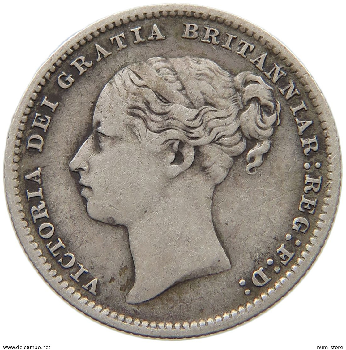 GREAT BRITAIN SHILLING 1887 Victoria 1837-1901 #t006 0169 - I. 1 Shilling