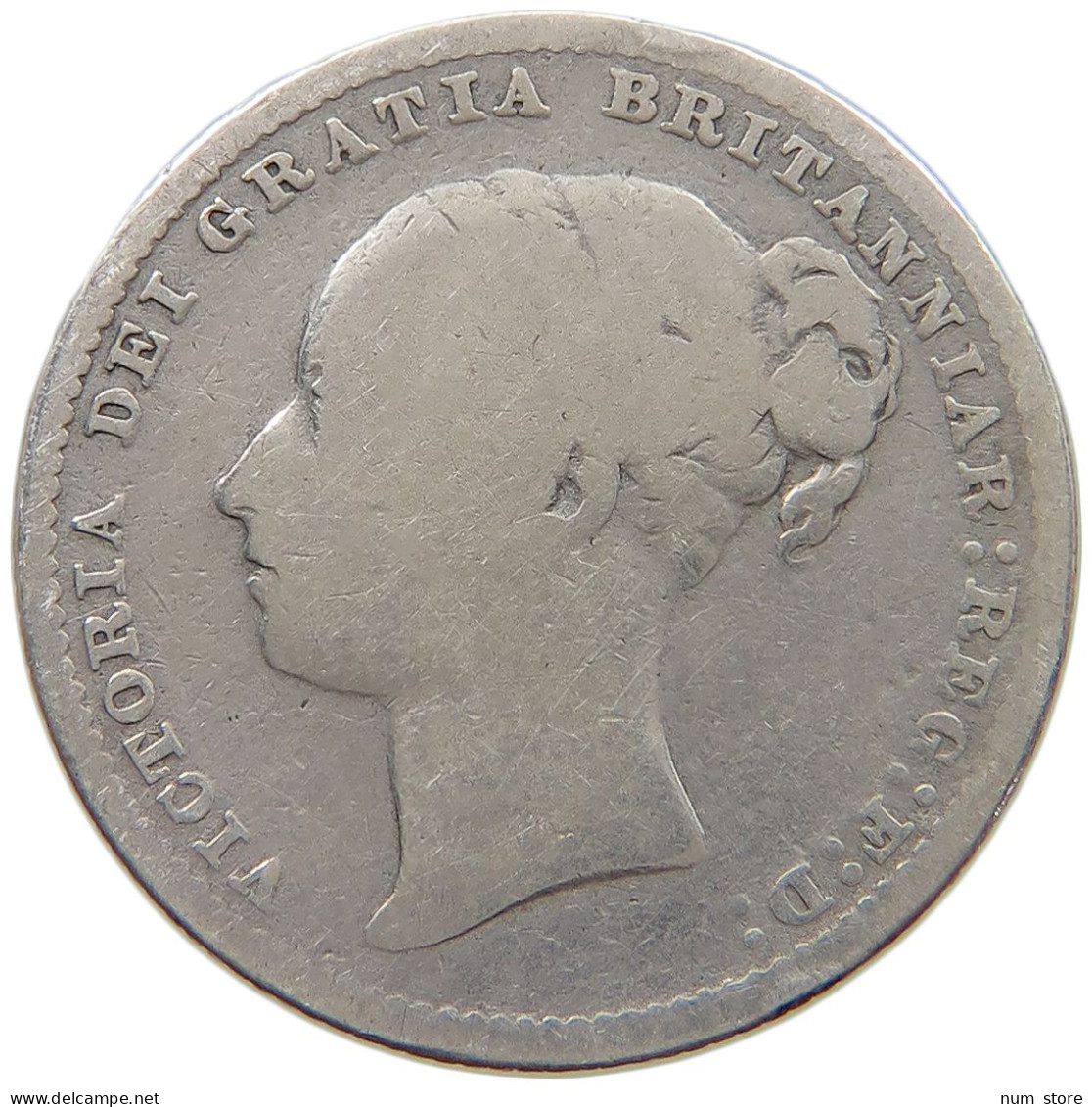 GREAT BRITAIN SHILLING 1883 Victoria 1837-1901 #a064 0011 - I. 1 Shilling