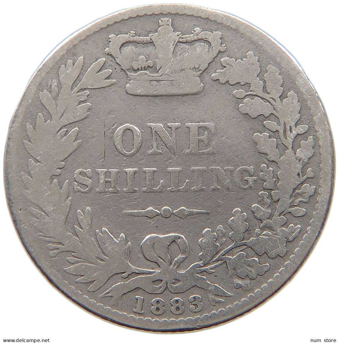 GREAT BRITAIN SHILLING 1883 Victoria 1837-1901 #a064 0011 - I. 1 Shilling