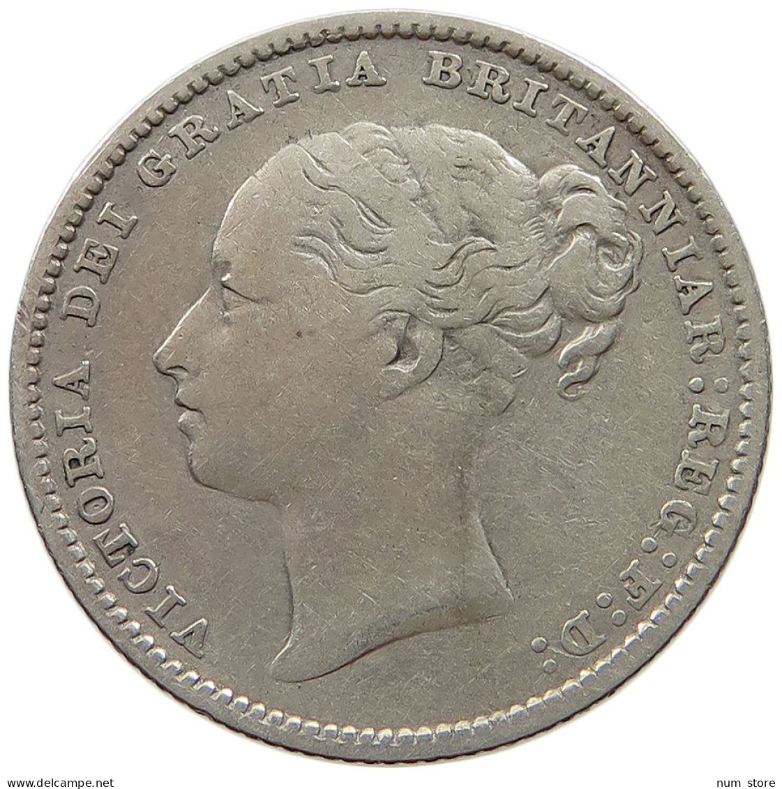 GREAT BRITAIN SHILLING 1879 Victoria 1837-1901 #t059 0063 - I. 1 Shilling