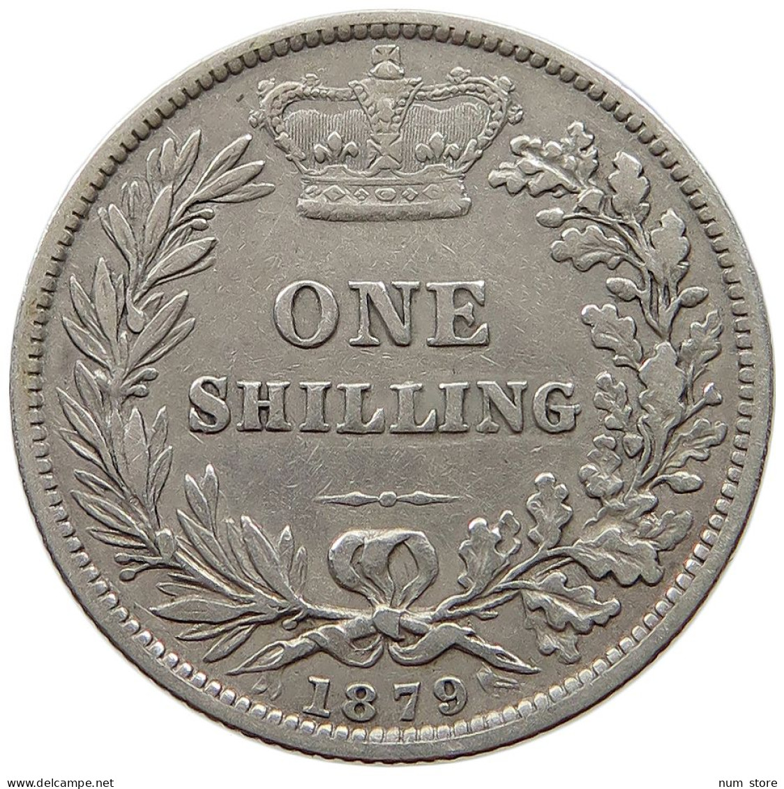 GREAT BRITAIN SHILLING 1879 Victoria 1837-1901 #t059 0063 - I. 1 Shilling