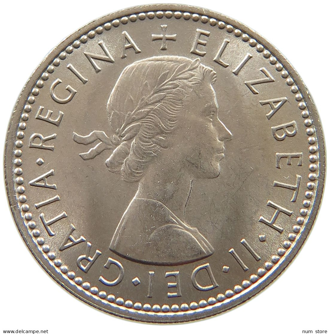 GREAT BRITAIN SHILLLING 1965 Elisabeth II. (1952-) #s064 0499 - I. 1 Shilling