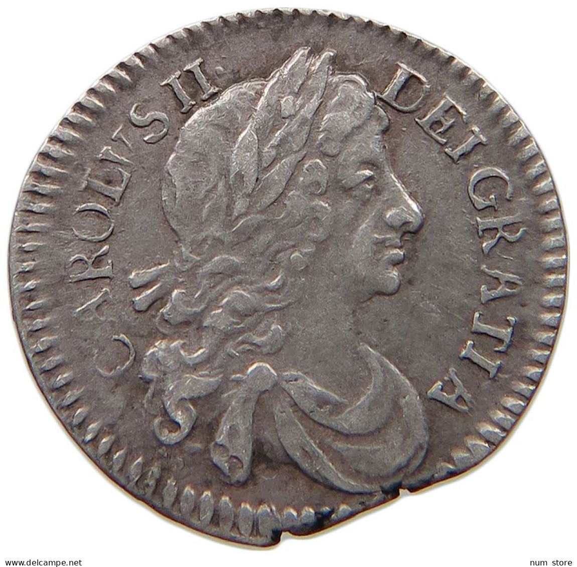 GREAT BRITAIN TWOPENCE 1684 Charles II (1660-1685) #t107 0511 - D. 2 Pence