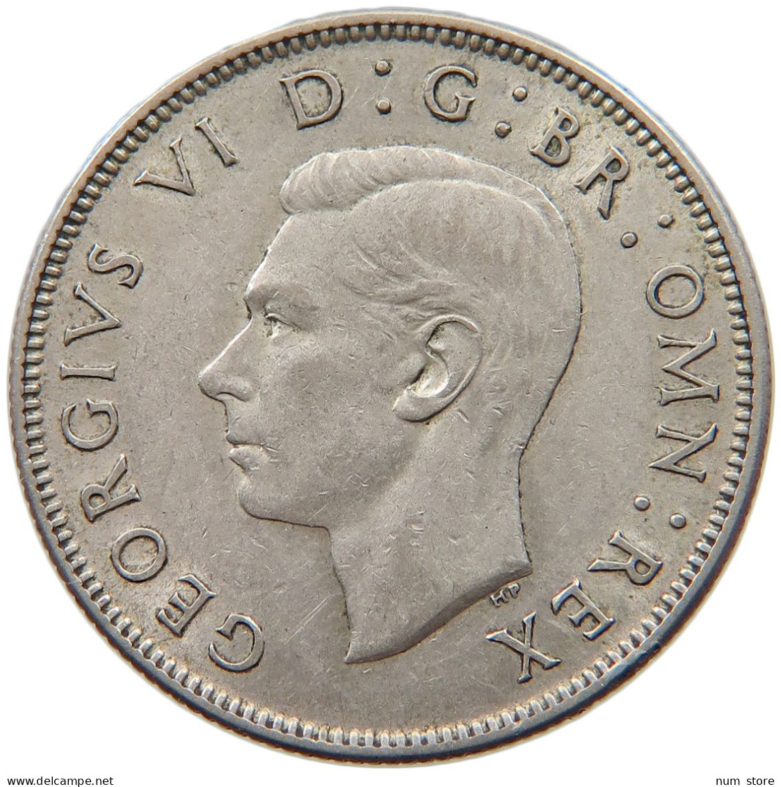 GREAT BRITAIN TWO SHILLINGS 1945 George VI. (1936-1952) #s035 0123 - J. 1 Florin / 2 Schillings