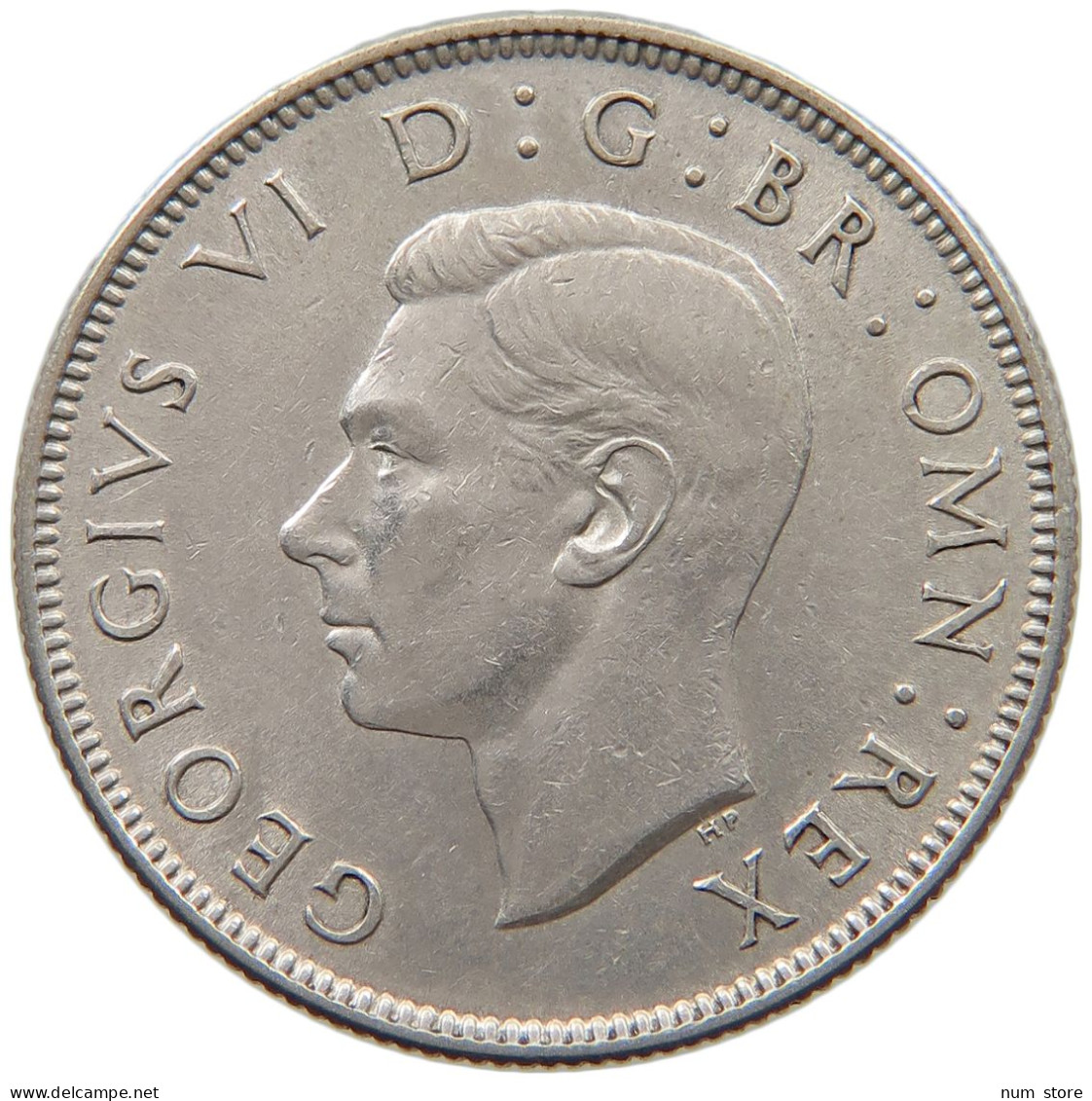 GREAT BRITAIN TWO SHILLINGS 1944 George VI. (1936-1952) #c081 0665 - J. 1 Florin / 2 Shillings