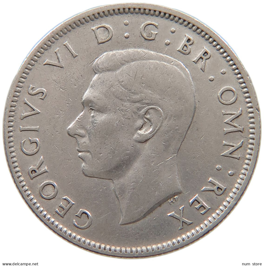 GREAT BRITAIN TWO SHILLINGS 1943 George VI. (1936-1952) #a052 0097 - J. 1 Florin / 2 Schillings