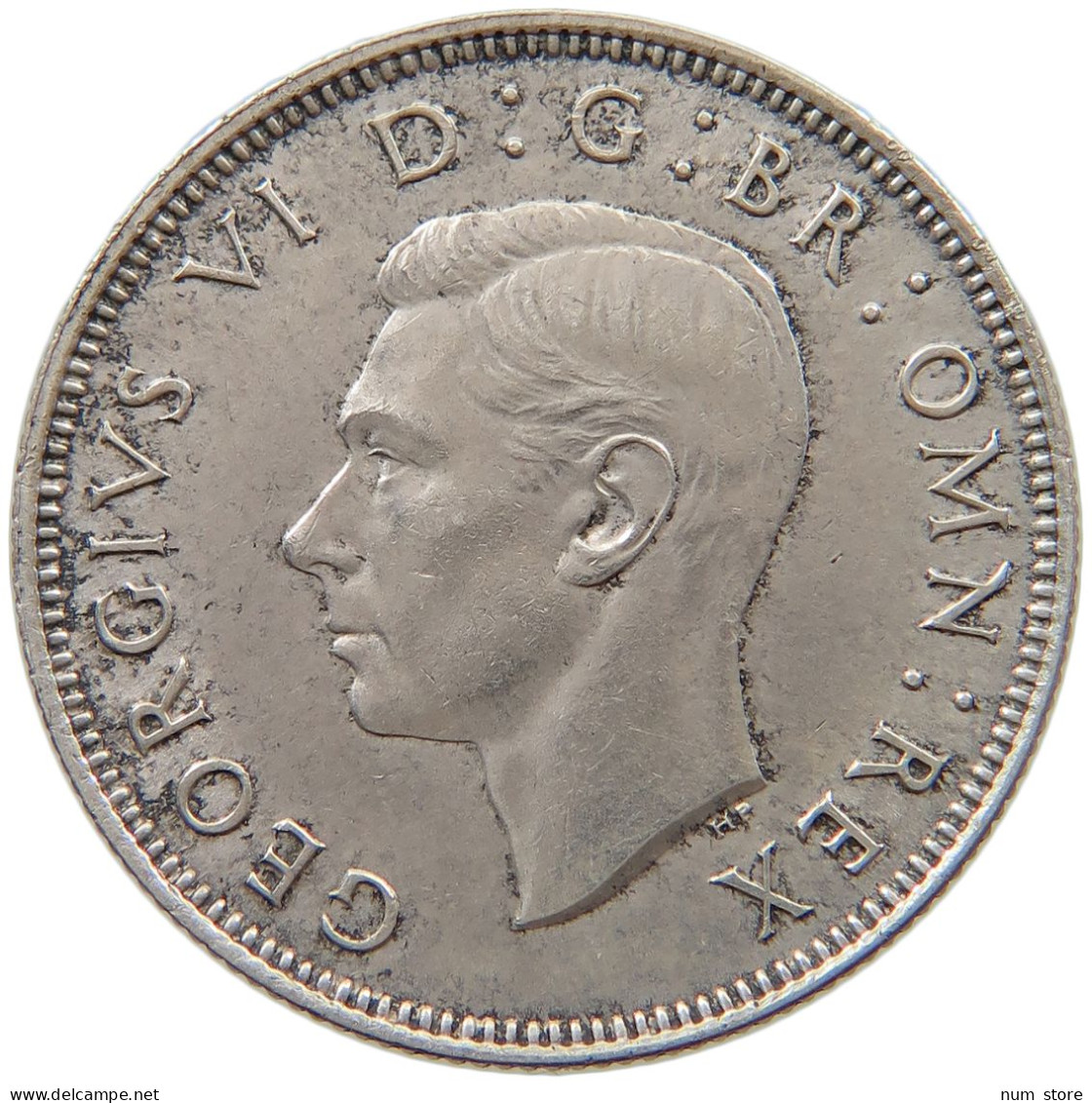 GREAT BRITAIN TWO SHILLINGS 1939 George VI. (1936-1952) #a082 0215 - J. 1 Florin / 2 Schillings