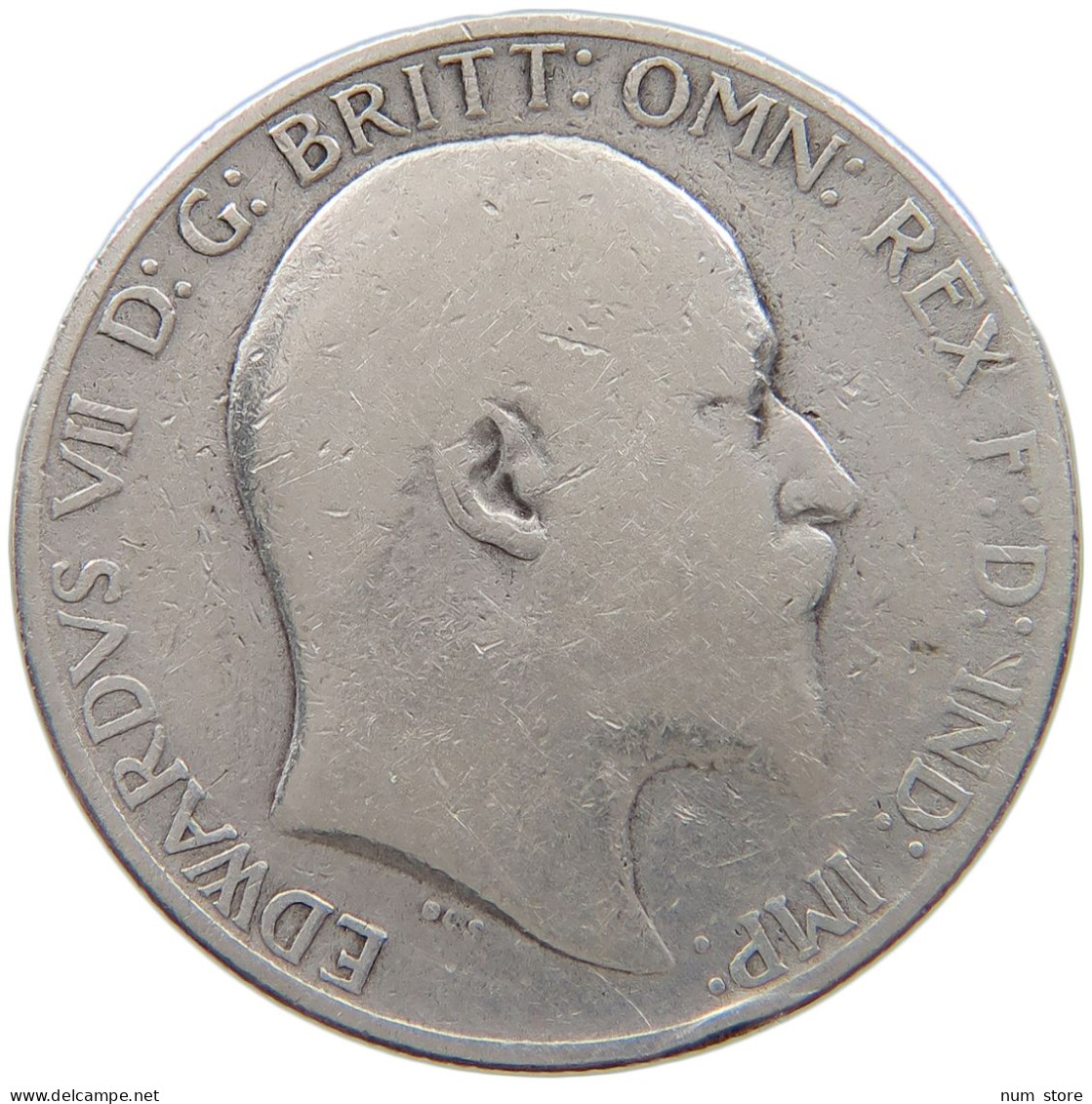 GREAT BRITAIN TWO SHILLINGS 190. Edward VII., 1901 - 1910 #a063 0733 - J. 1 Florin / 2 Schillings