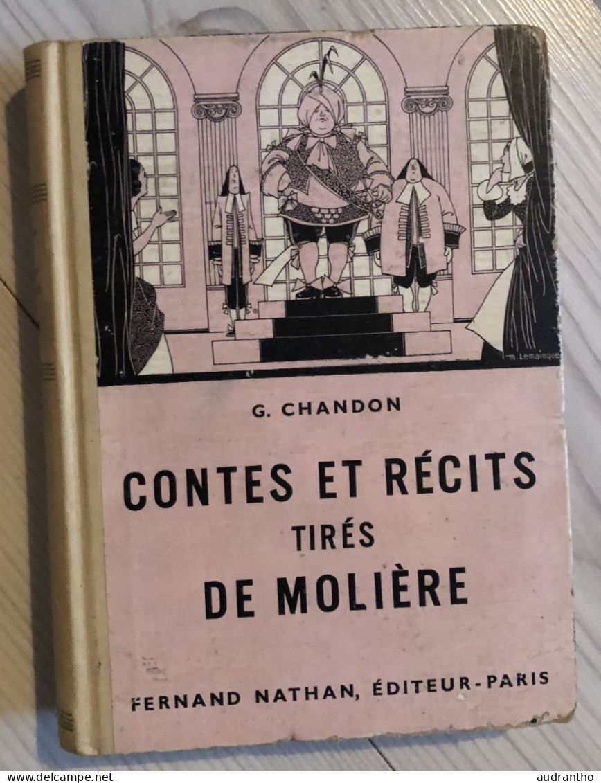 CONTES ET RECITS TIRES DE MOLIERE Les Précieuses Ridicules L'école Des Femmes Le Misanthrope Le Tartufe L'Avare ... - Autori Francesi