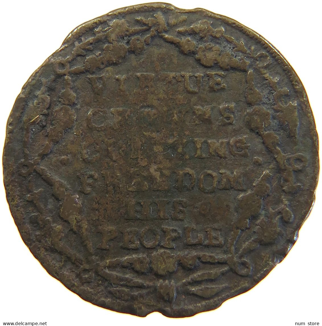 GREAT BRITAIN TOKEN 1761 GEORGE III. 1760-1820 CHARLOTTE #c045 0123 - Andere & Zonder Classificatie