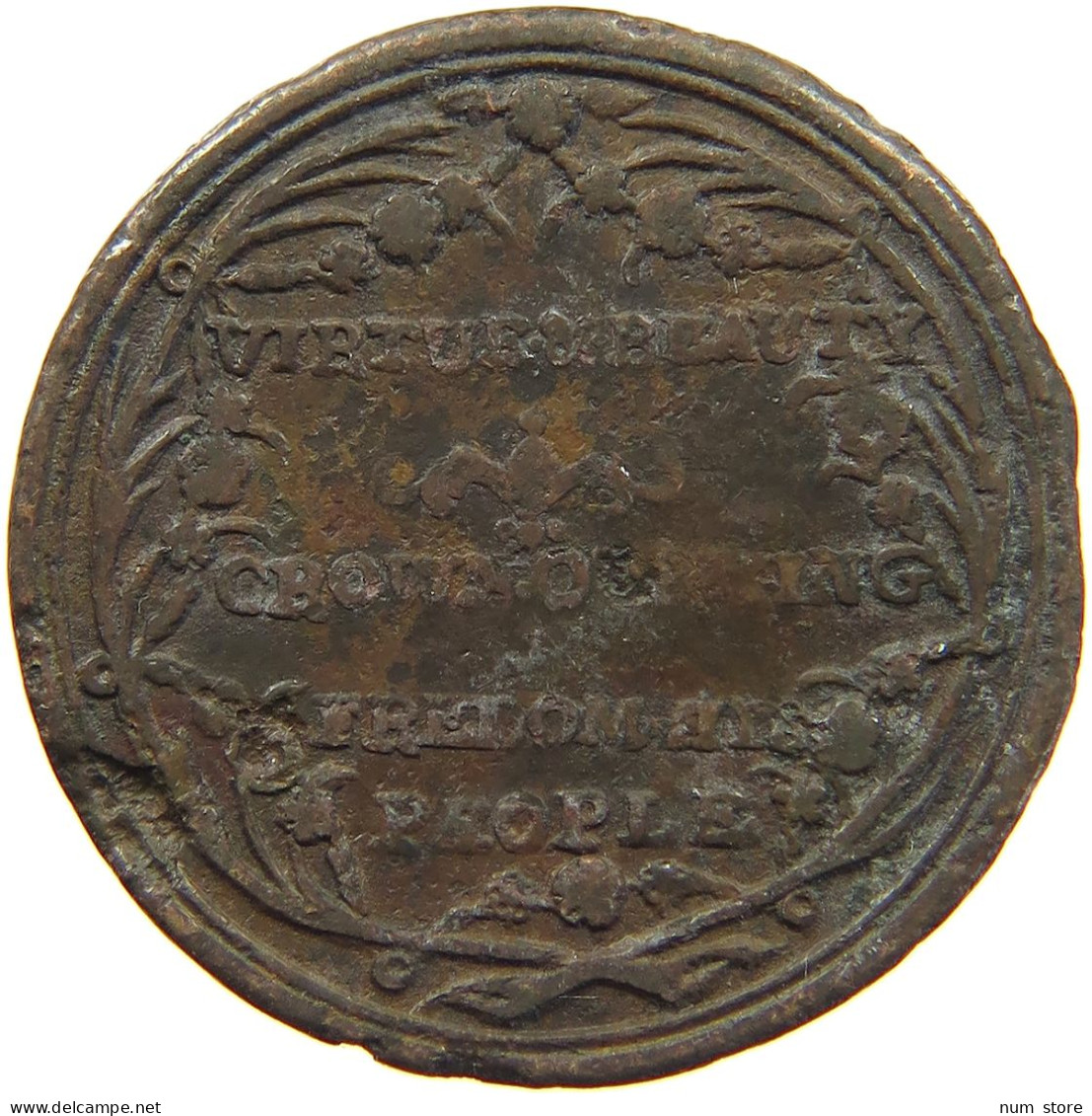 GREAT BRITAIN TOKEN 1761 GEORGE III. 1760-1820 CHARLOTTE #c015 0283 - Autres & Non Classés