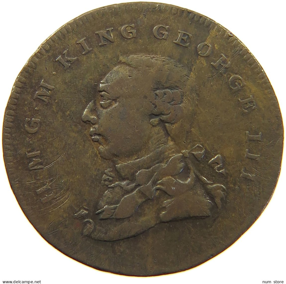 GREAT BRITAIN TOKEN 1738 -1820 GEORGE III. 1760-1820 #c054 0181 - Autres & Non Classés