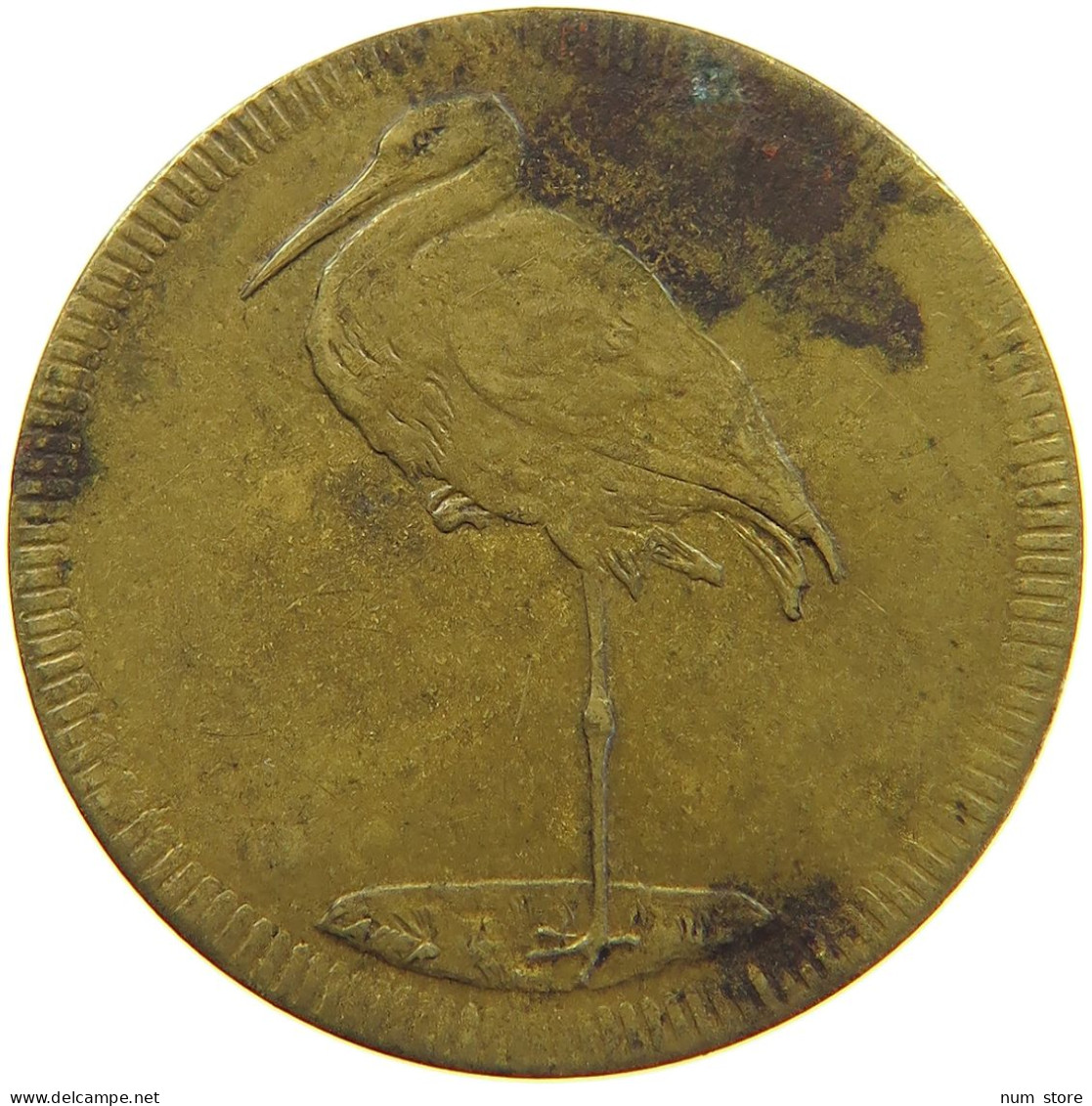 GREAT BRITAIN TOKEN  STORK / HORSE #c067 0399 - Andere & Zonder Classificatie