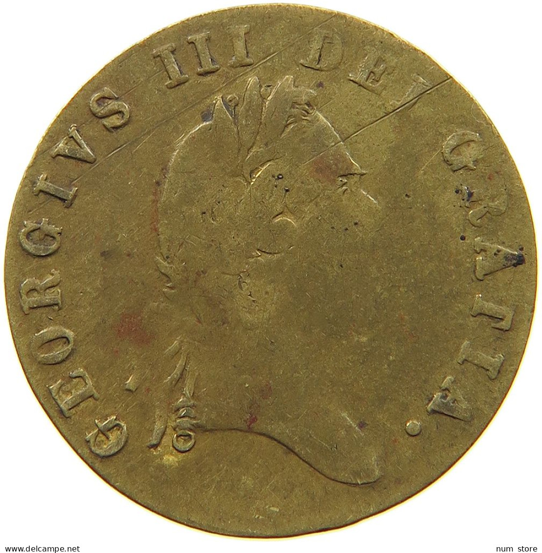 GREAT BRITAIN TOKEN  GEORGE III. 1760-1820 #t073 0383 - Autres & Non Classés