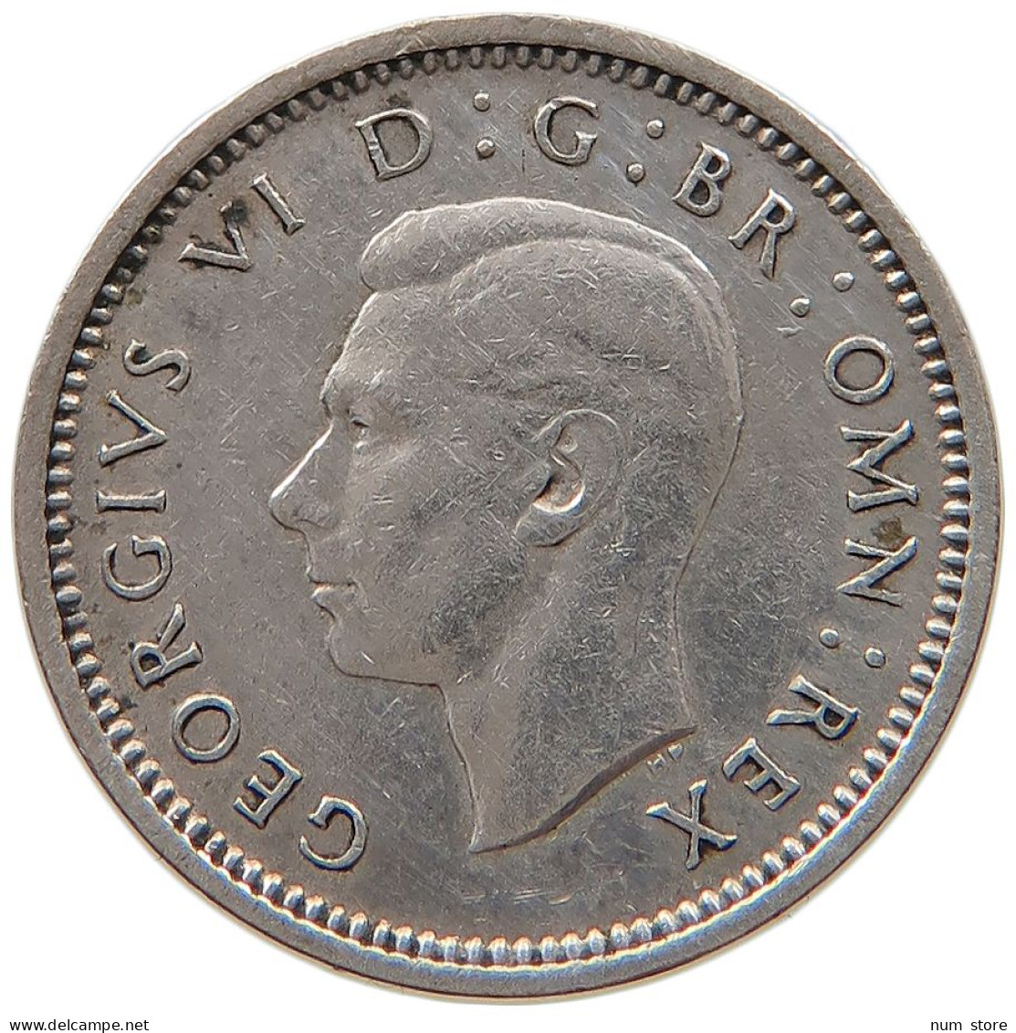 GREAT BRITAIN THREEPENCE 1940 George VI. (1936-1952) #t162 0277 - F. 3 Pence