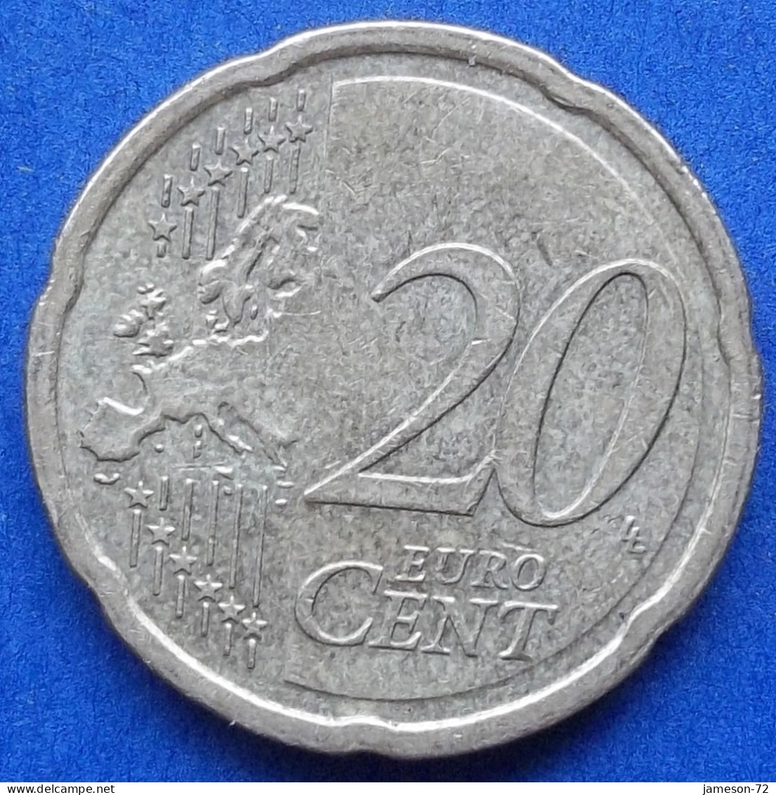 LITHUANIA - 20 Euro Cents 2015 KM# 209 Euro Coinage (2015) - Edelweiss Coins - Lituanie