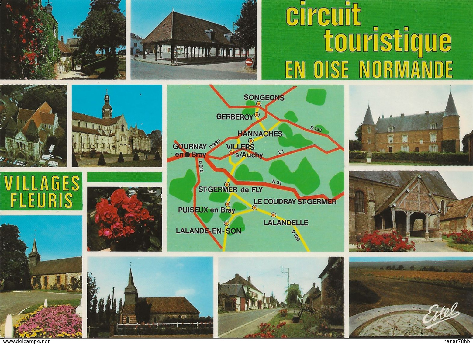 CPM Circuit Touristique En Oise Normande (multivues) - Picardie