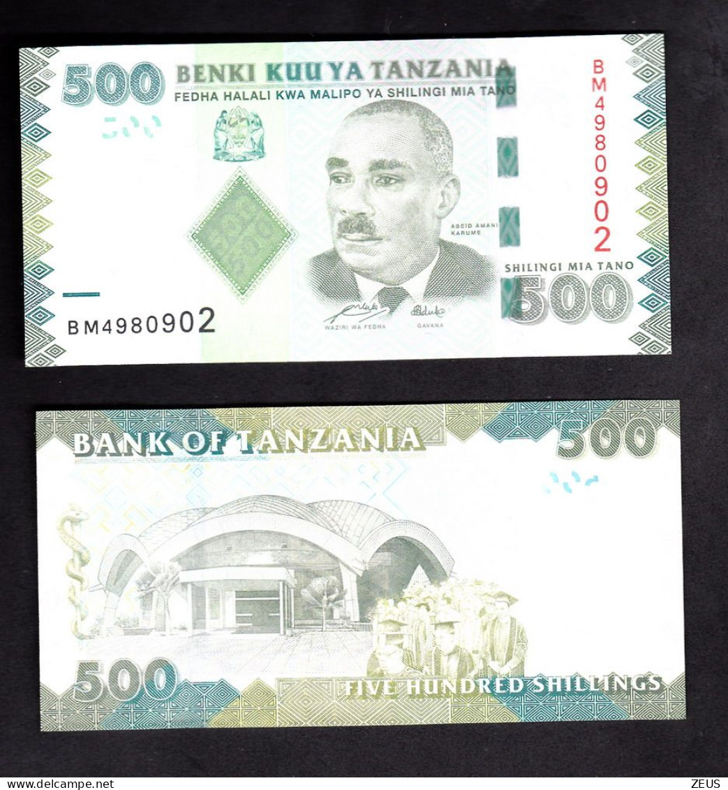 TANZANIA 500 SHILINGI 2010 PIK 40 FDS - Tansania