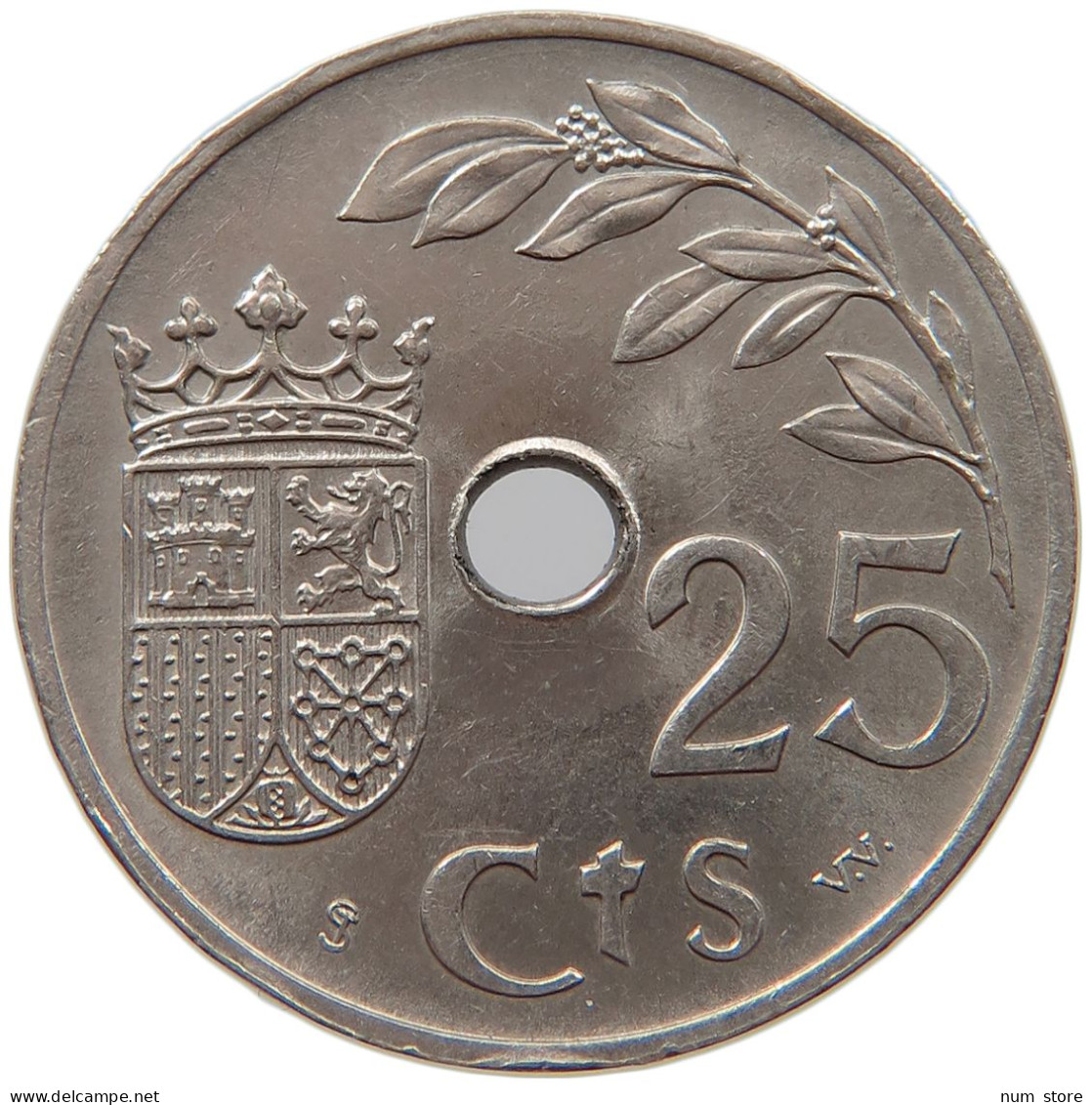 SPAIN 25 CENTIMOS 1937 Alfonso XIII. (1886–1941) #s027 0091 - 25 Centimos