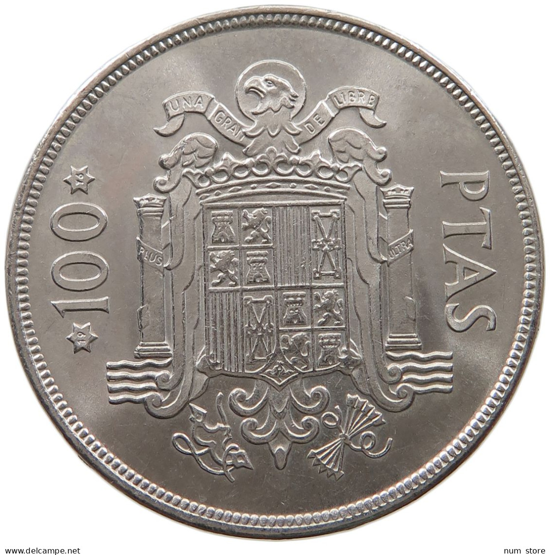 SPAIN 100 PESETAS 1975 76 Juan Carlos I. 1975-2014 #a042 0329 - 100 Peseta