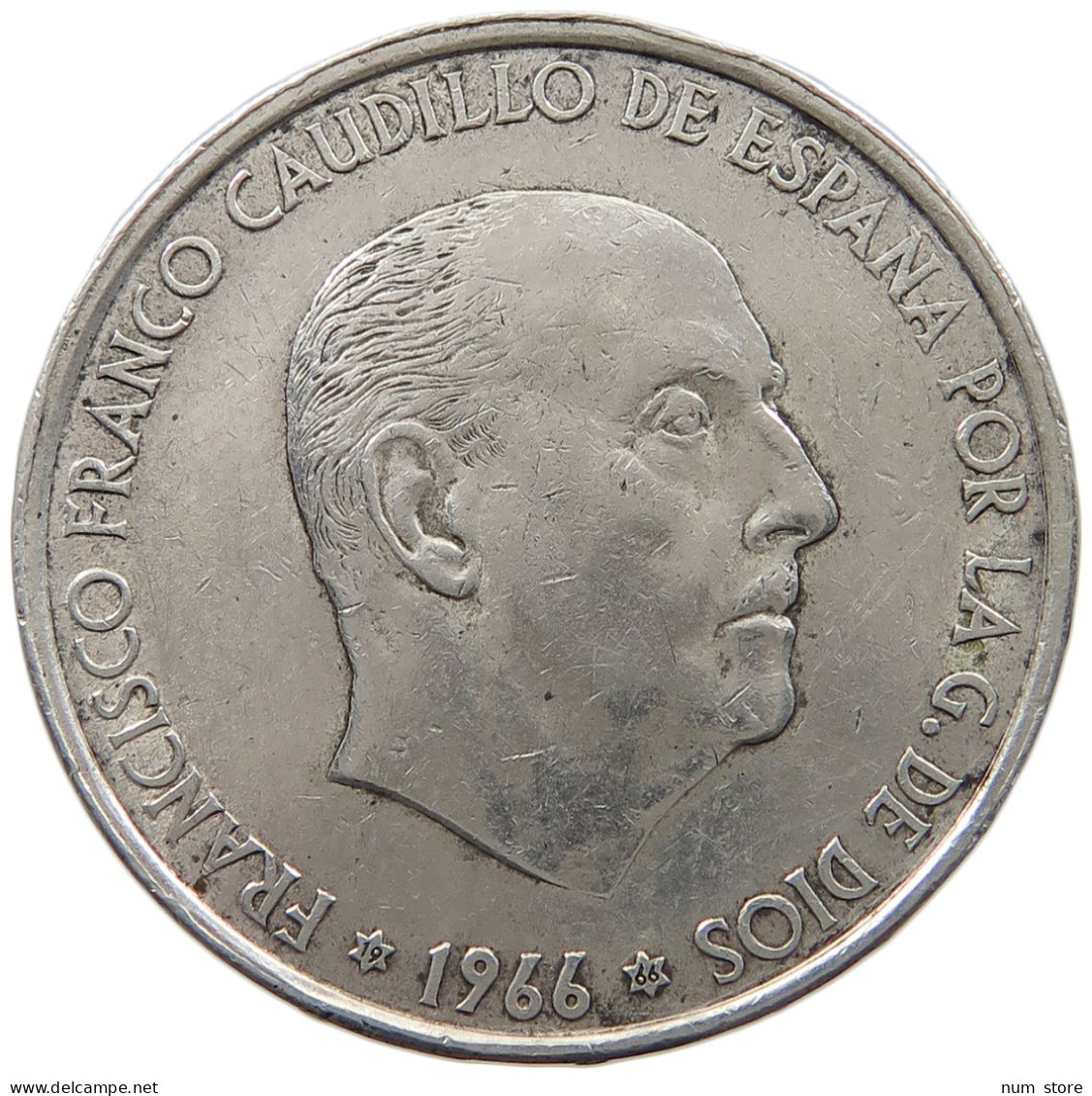 SPAIN 100 PESETAS 1966 66 Francisco Franco 1939-1975 #c078 0669 - 100 Peseta