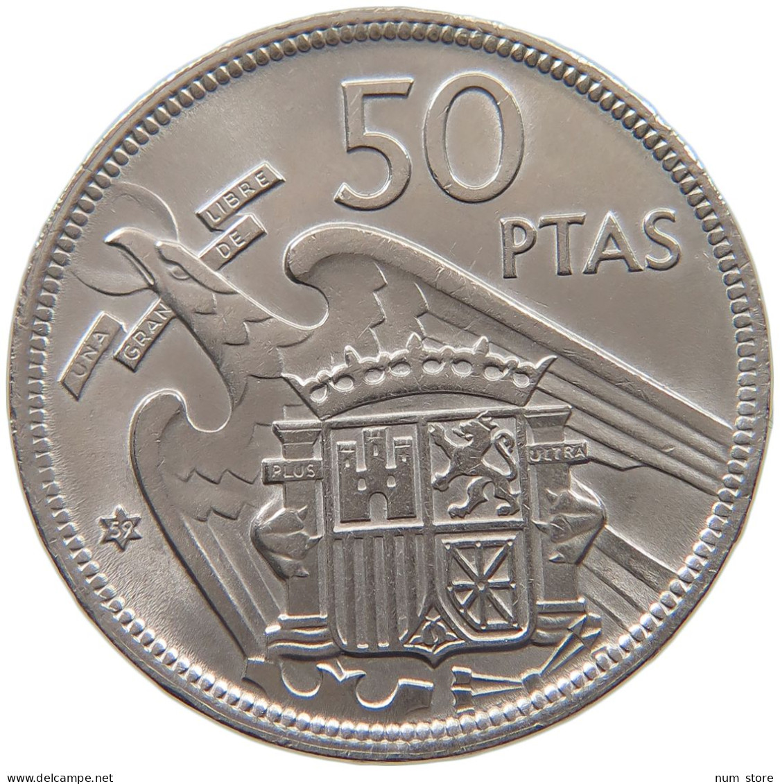 SPAIN 50 PESETAS 1957 59 Francisco Franco 1939-1975 #c083 0843 - 50 Pesetas