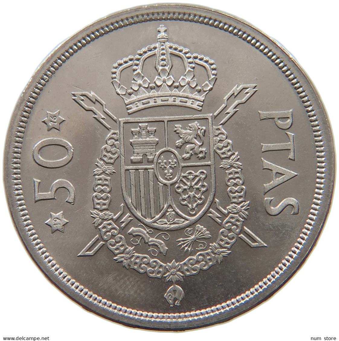 SPAIN 50 PESETAS 1975 76 Juan Carlos I. 1975-2014 #a042 0377 - 50 Pesetas