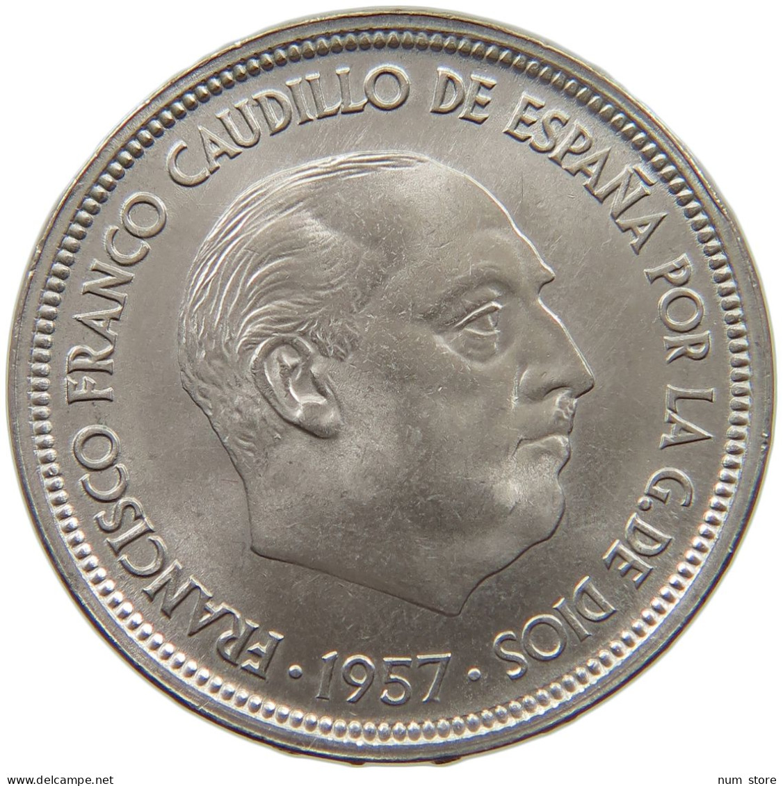 SPAIN 50 PESETAS 1957 58 Francisco Franco 1939-1975 #a088 0001 - 50 Pesetas