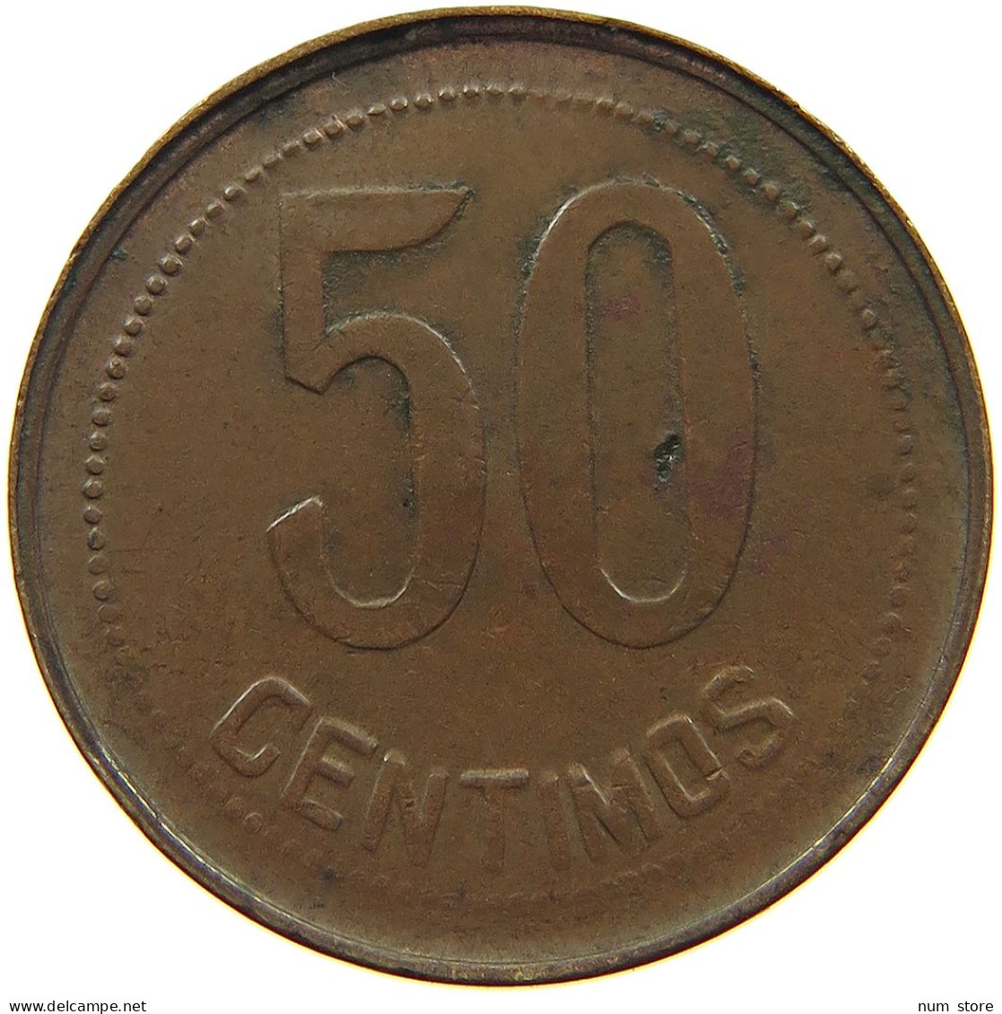 SPAIN 50 CENTIMOS 1937  #t111 1063 - 50 Centiemen