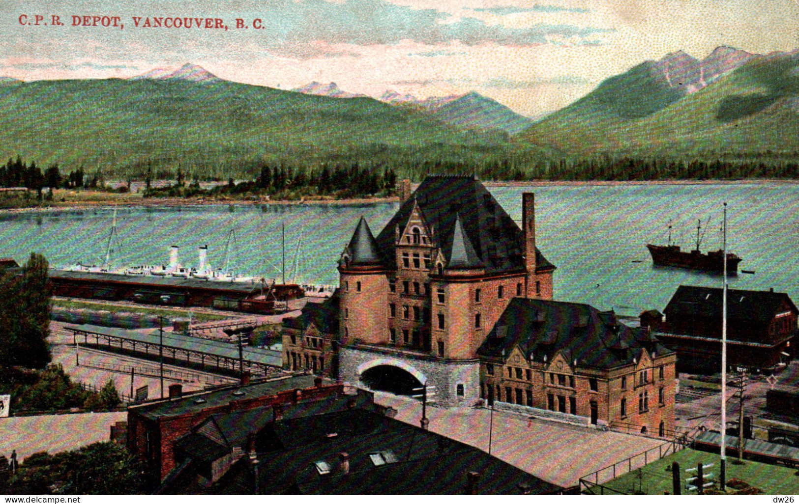 Canada - Colombie Britannique - C.P.R. Depot, Vancouver B.C. - Carte N° 702 Non Circulée - Vancouver