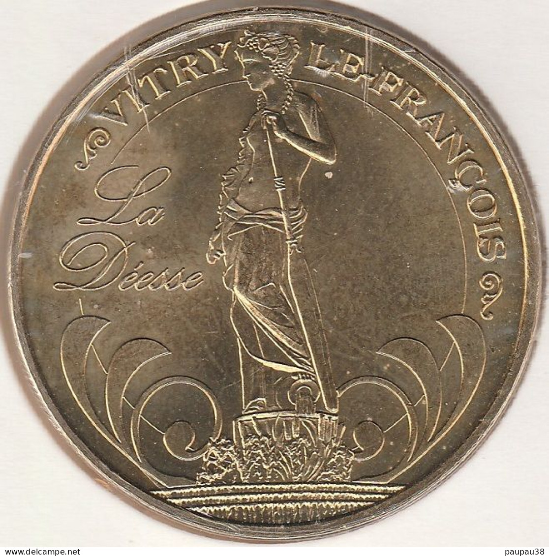 MONNAIE DE PARIS 2008 - 51 VITRY-LE FRANÇOIS  La Déesse - 2008