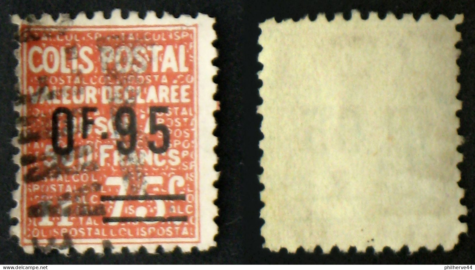 COLIS POSTAUX N° 122 Oblit TB Cote 35€ - Gebraucht