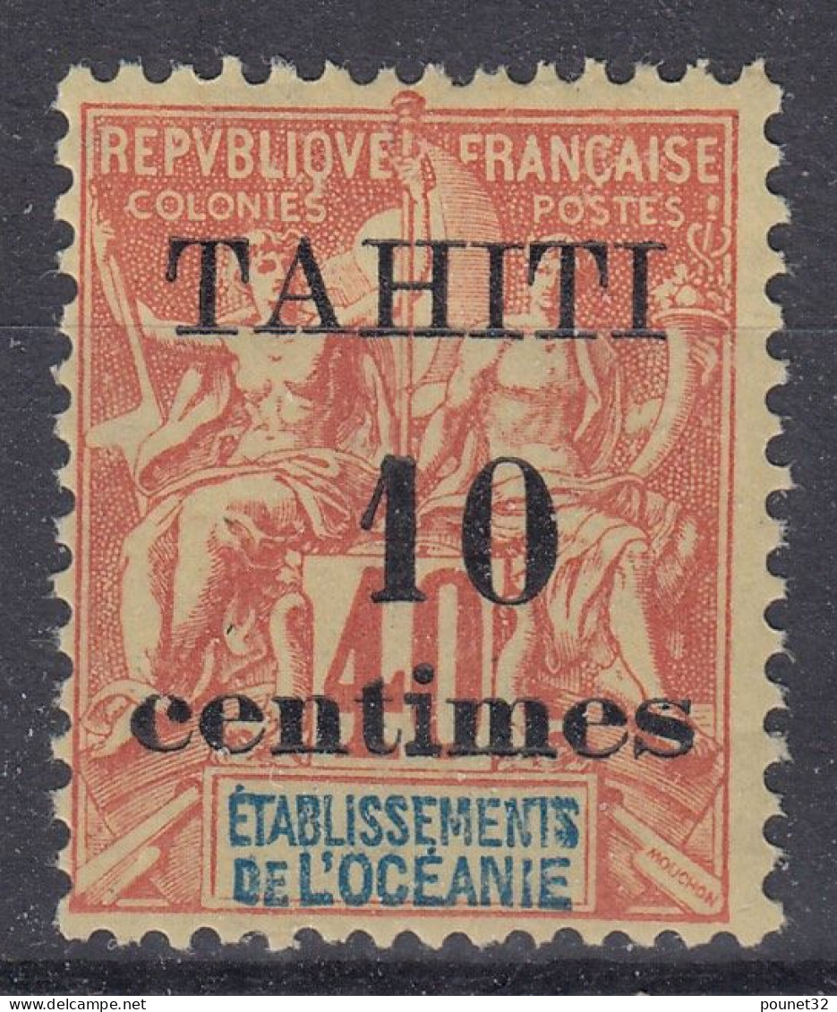 TIMBRE TAHITI SURCHARGE N° 32 NEUF * GOMME AVEC CHARNIERE - Nuevos