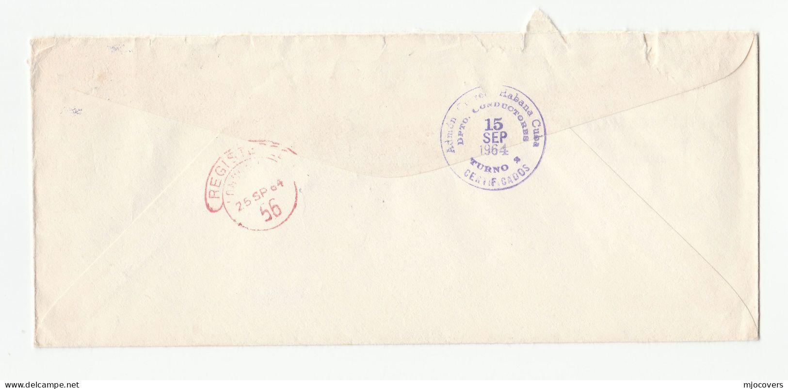 AVIATION RADIO - 1964 Cubana De Aviacion CUBA To International AERADIO Ltd GB Cover Stamps Telecom - Airmail