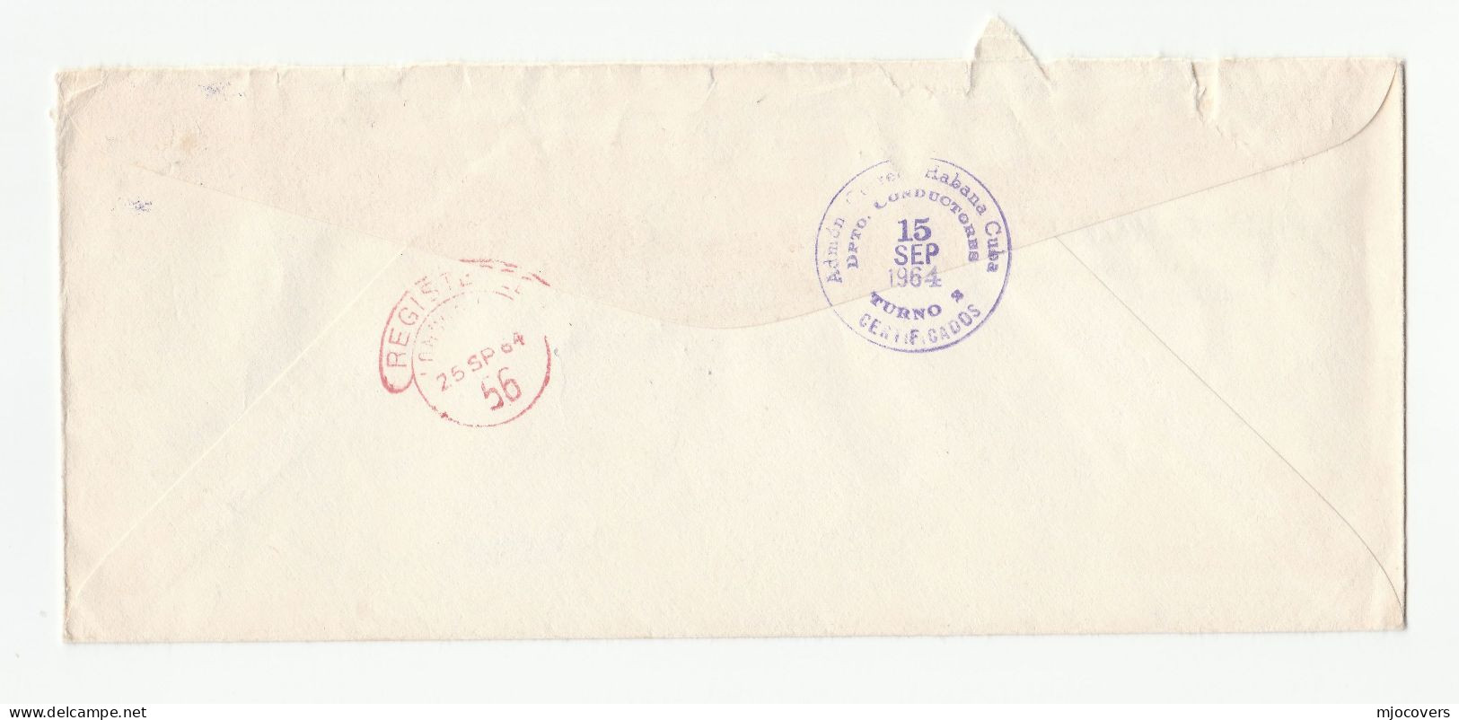 AVIATION RADIO - 1964 Cubana De Aviacion CUBA To International AERADIO Ltd GB Cover Stamps Telecom - Luftpost