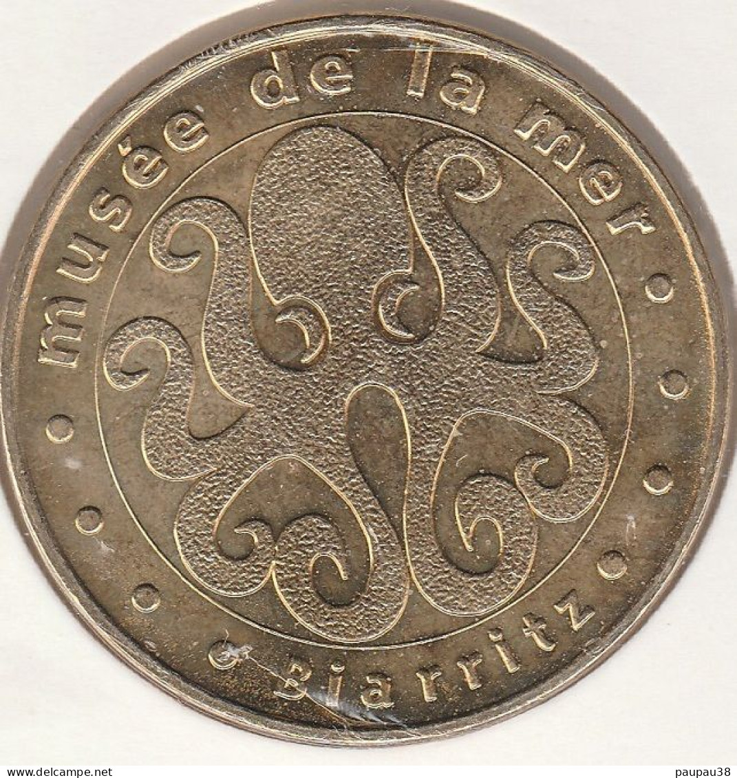 MONNAIE DE PARIS 2008 - 64 BIARRITZ Musée De La Mer - Le Logo - 2005