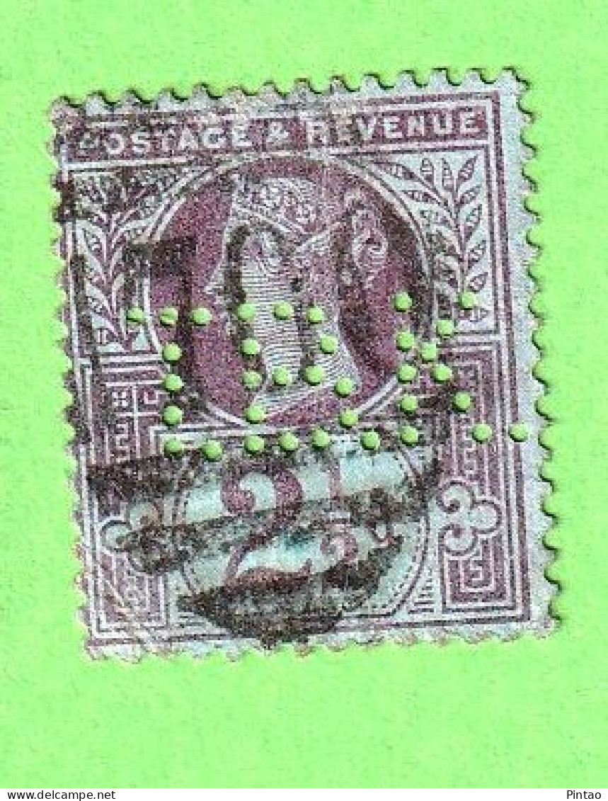 GBT1580- GRÃ-BRETANHA 1887_ 92- USD_ PERFURADO_ CV= $3,50 (SCOTT 2017) - Used Stamps