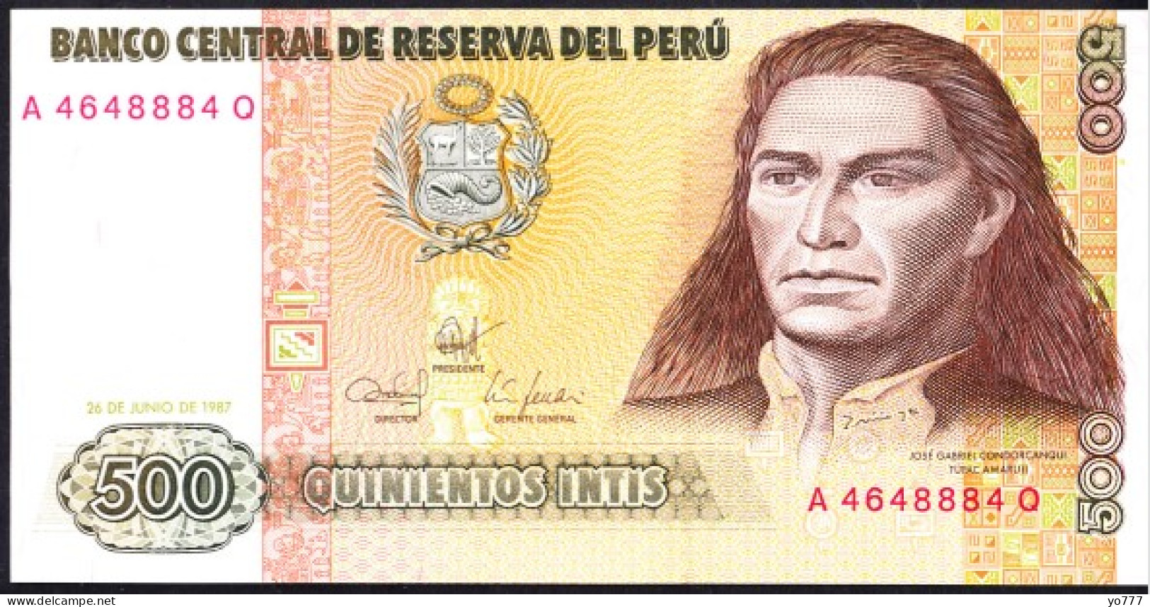 PM PERU PAPER MONEY UNC - Perù