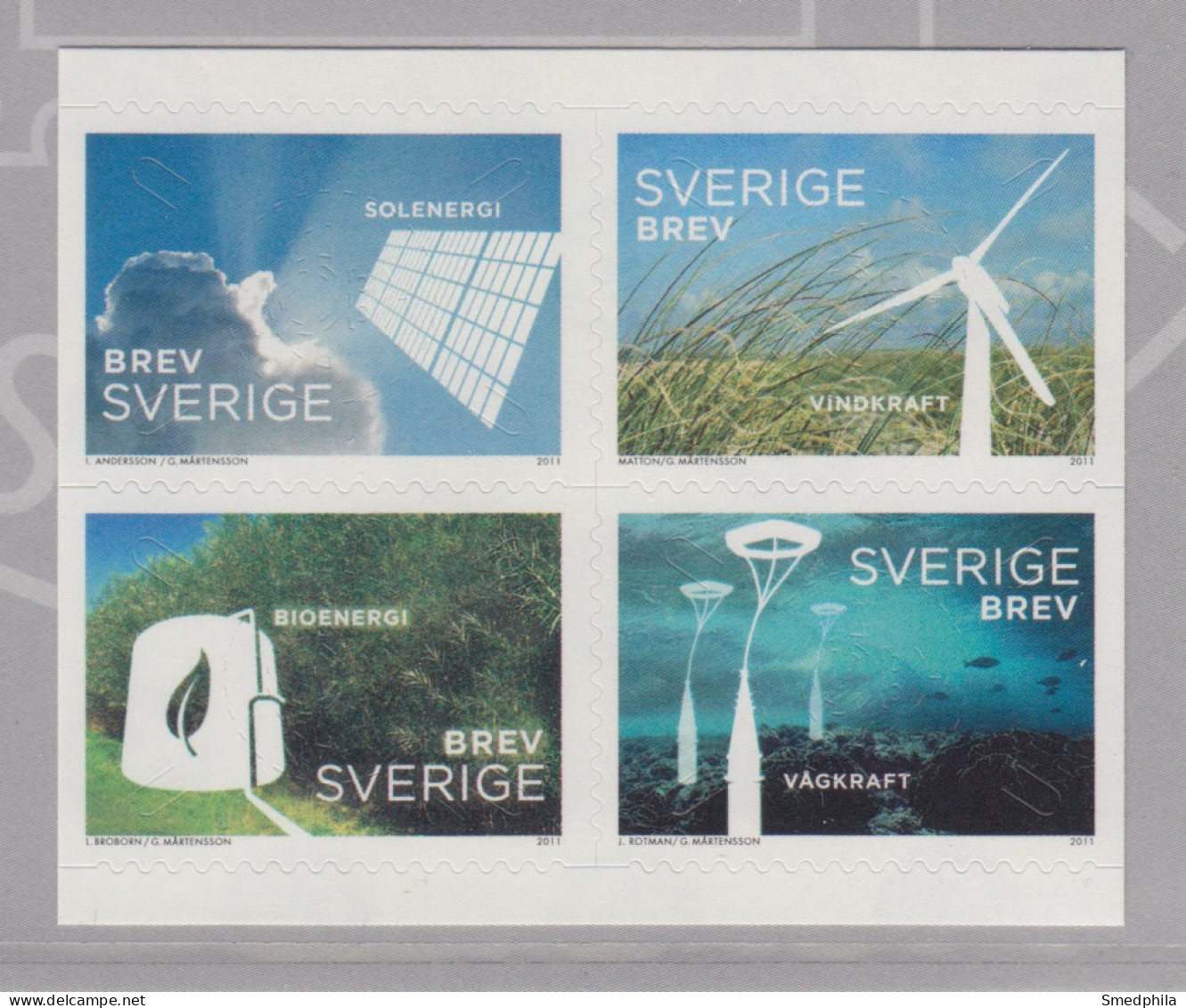 Sweden 2011 - Michel 2815-2818 MNH ** - Neufs