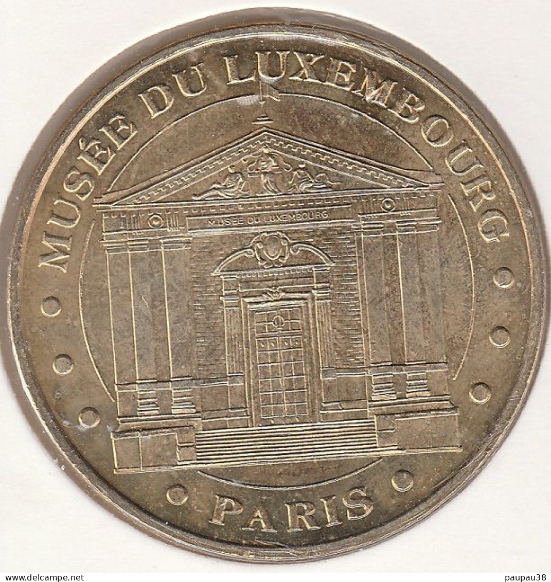 MONNAIE DE PARIS 2008 - 75 PARIS Musée Du LUXEMBOURG - Nouvelle Façade TYPE 2 - 2008