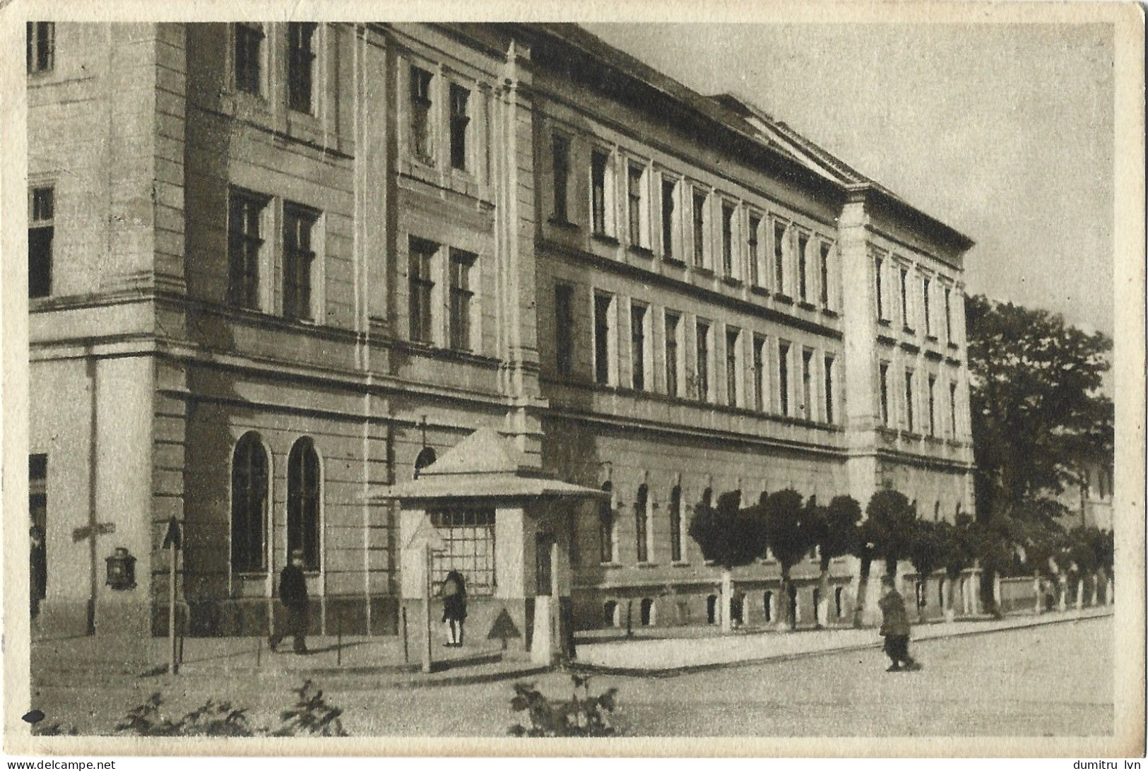 ROMANIA SFANTU GHEORGHE - THE HUNGARIAN HIGH SCHOOL BUILDING, ARCHITECTURE, PEOPLE POSTAGE DUE - Postage Due