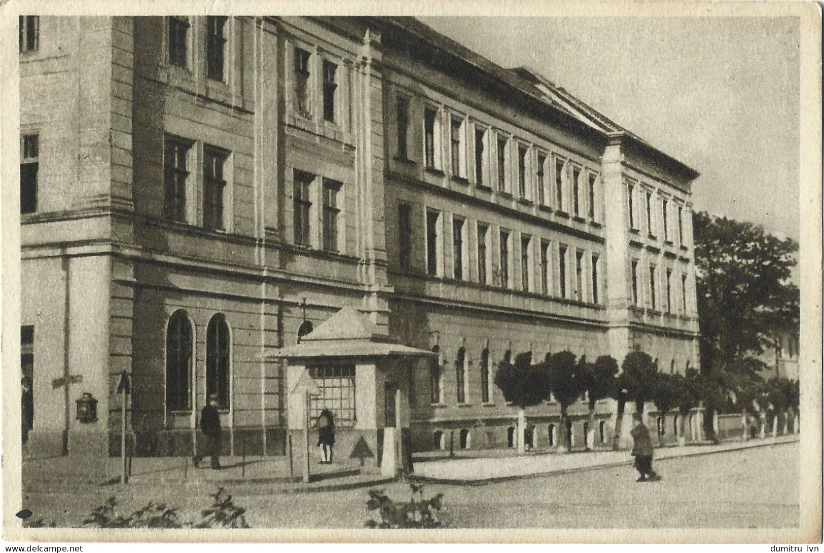 ROMANIA SFANTU GHEORGHE - THE HUNGARIAN HIGH SCHOOL BUILDING, ARCHITECTURE, PEOPLE POSTAGE DUE - Impuestos