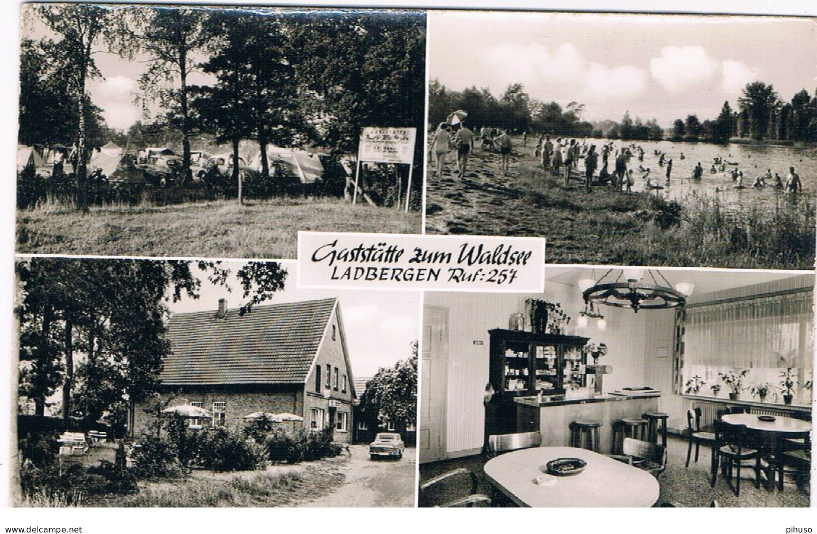 D-15849  LADBERGEN : Gaststätte Zum Waldsee - Steinfurt