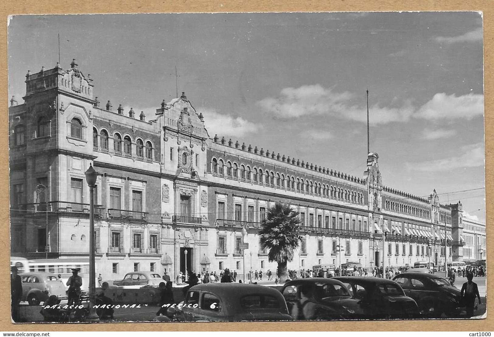 MESSICO MEXICO PALACIO NACIONAL 1955 N°G519 - Mexique