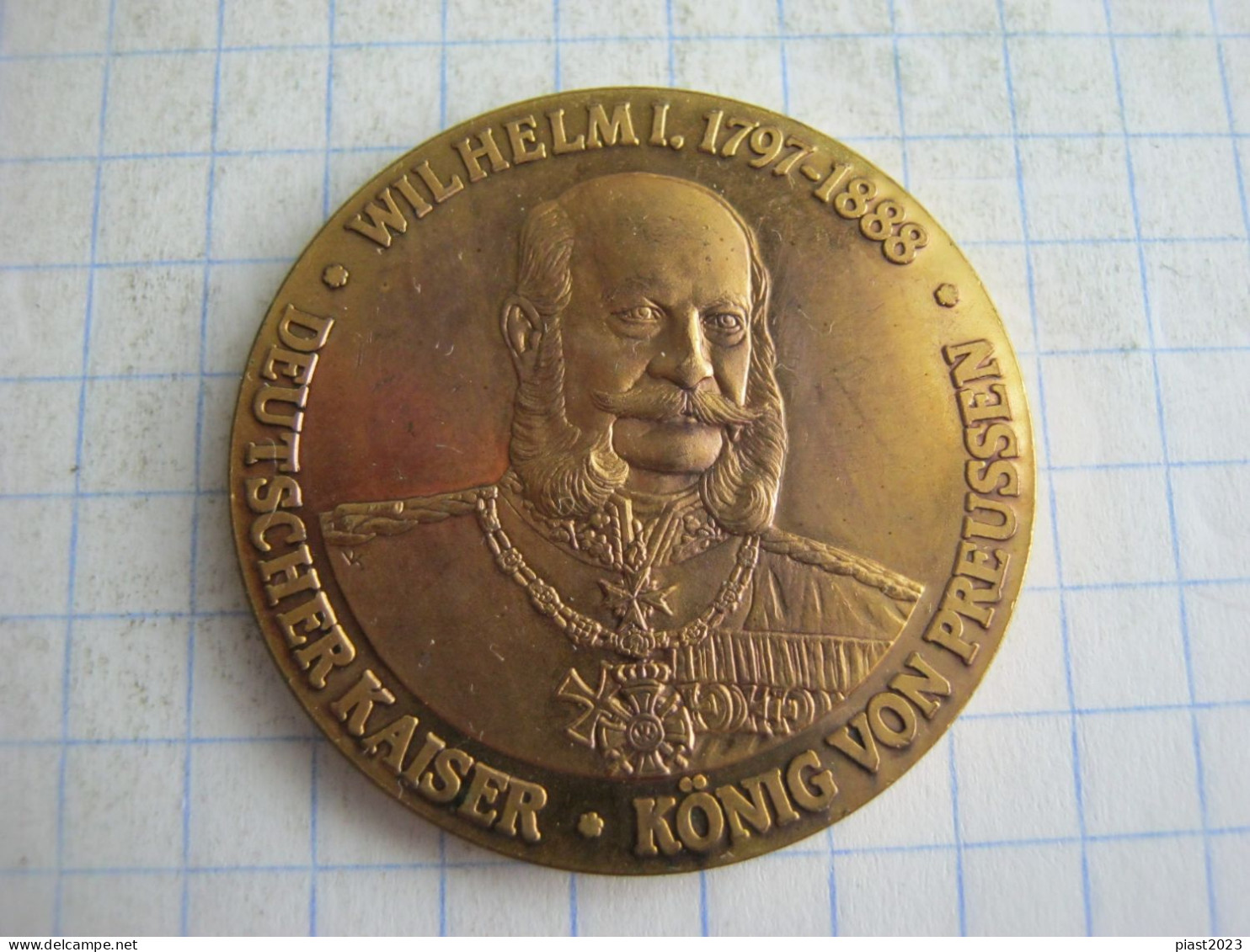 Germany Medal Drei Kaiser Jahr 1888 - Monarchia/ Nobiltà