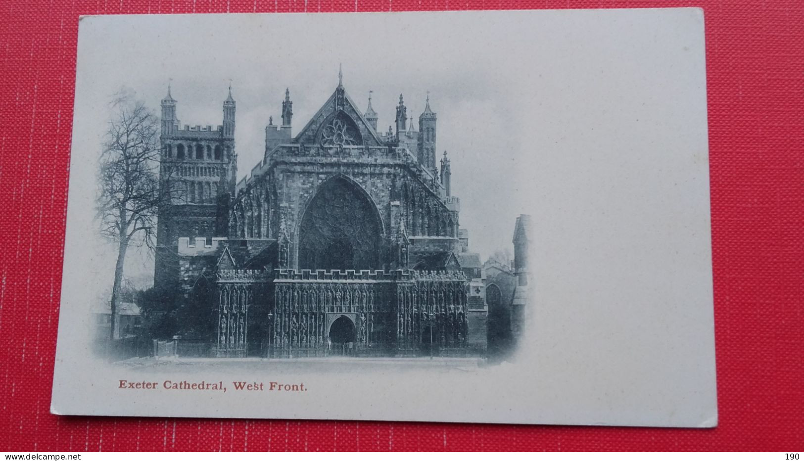 Exeter Cathedral.West Front - Exeter