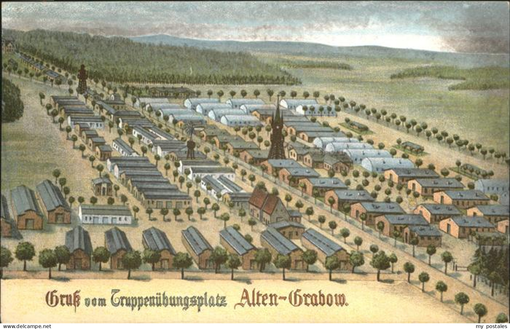 41416102 Alten-Grabow Truppenuebungsplatz Mit Lagern Alten-Grabow - Heiligengrabe