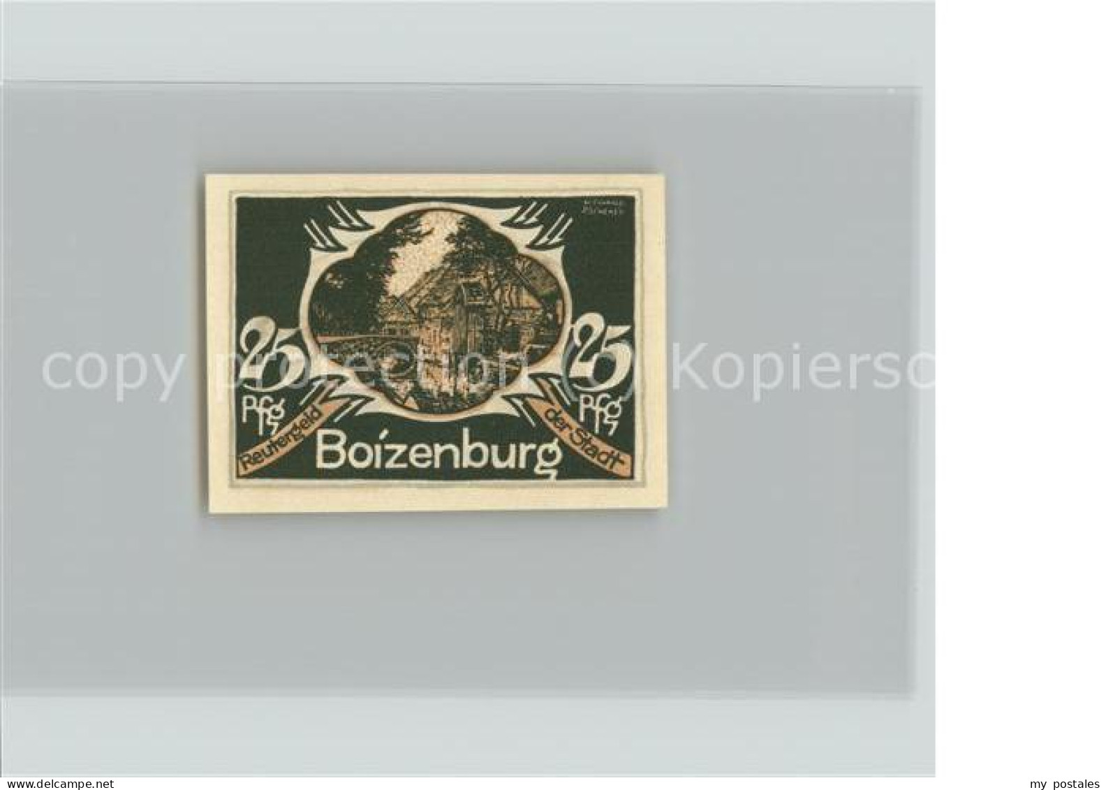 41415909 Boizenburg 25 Pfennig Reutergeld Boizenburg - Boizenburg